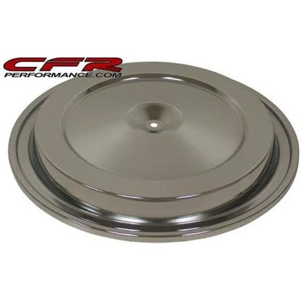 Cfr Performance CFR HZ-2146T-C 1988-1992 Chevy & GMC; Trucks Steel Air Cleaner Top - Chrome HZ-2146T-C - main